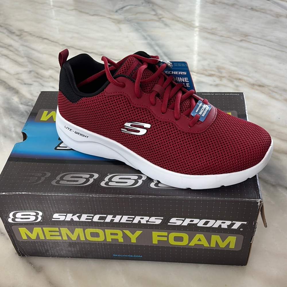 Skechers Sport  red and Black Sneakers